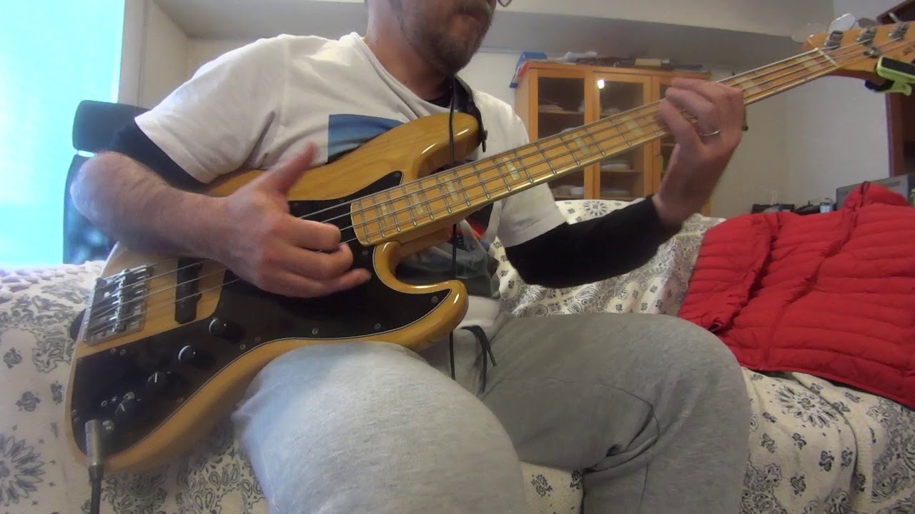 CON FUNK SHUN - TOO TIGHT(Bass cover)