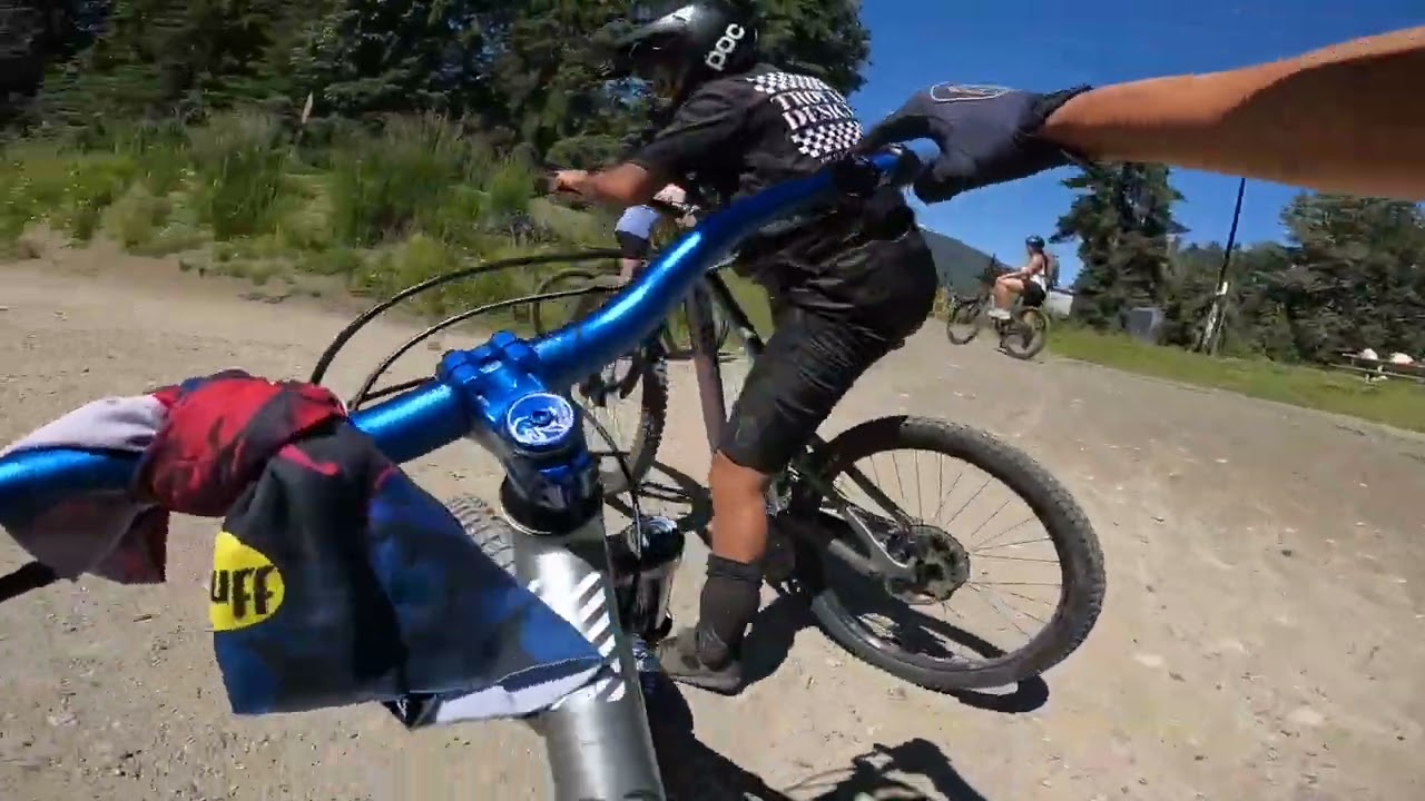 Fitzsimmons Creek bike skills park Whistler mountain bike park 2022