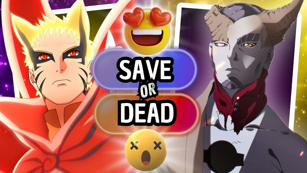 SAVE or DEAD — 50 ПЕРСОНАЖЕЙ НАРУТО 😱 Ты Решаешь!