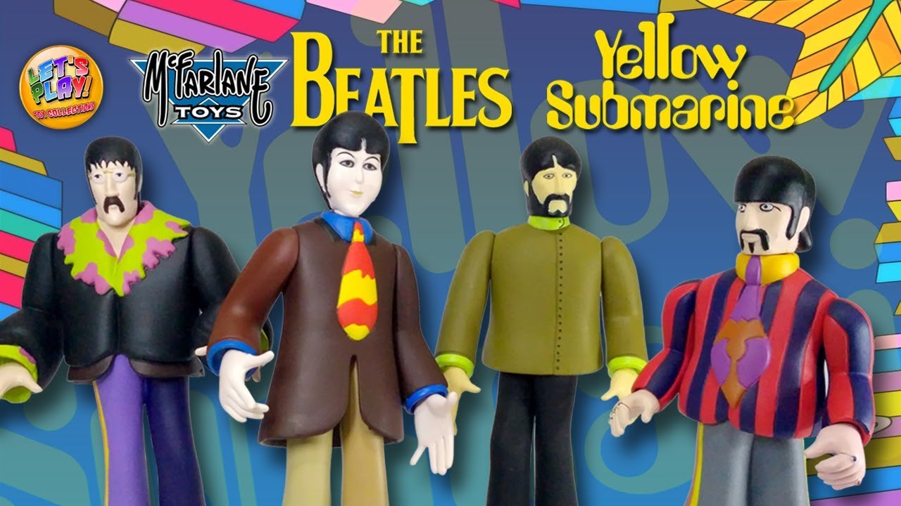 1999 The Beatles Yellow Submarine figures from Mcfarlane Toys