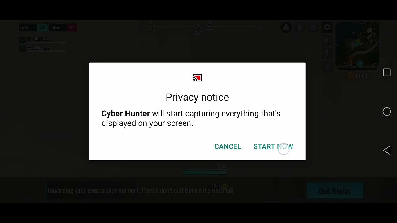 Cyber Hunter - Rangking:10 - 8kills - Top 10 - platinum bull IV (Battle Royale)
