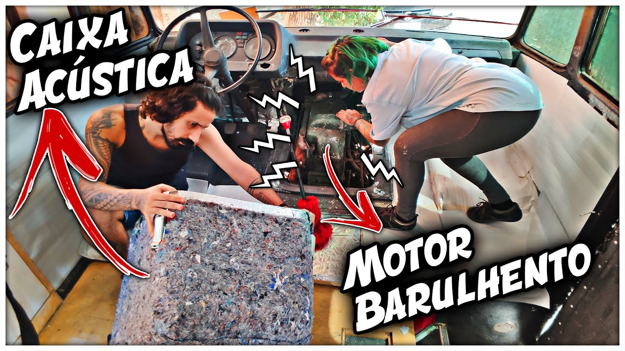 ISOLAMOS O MOTOR DO MOTORHOME 608 | PEGADAS 065