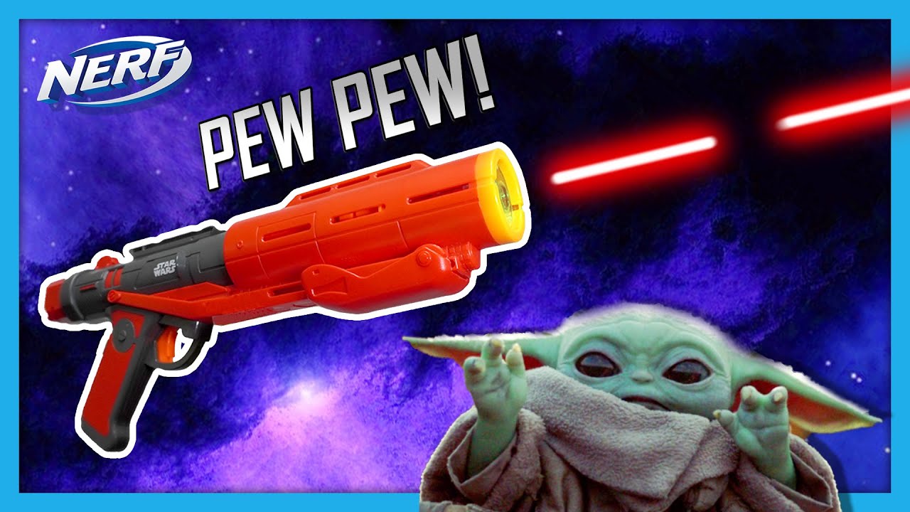 Бластер Nerf из &laquo;Звёздных войн&raquo;, но на самом деле он хорош #Shorts