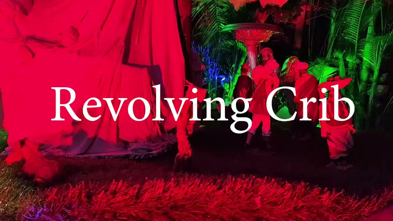 BEST Rotating christmas crib