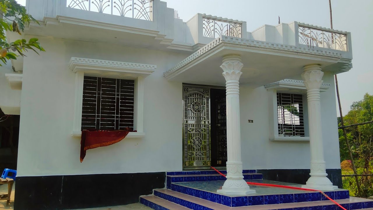 মাত্র 12 লক্ষ টাকায় ডুপ্লেক্স  ৪ রুমের ২  টলেট 1 কিচেন ১ ডাইনিং  বাড়ি কিভাবে  করবেন ড্রয়িং সহ