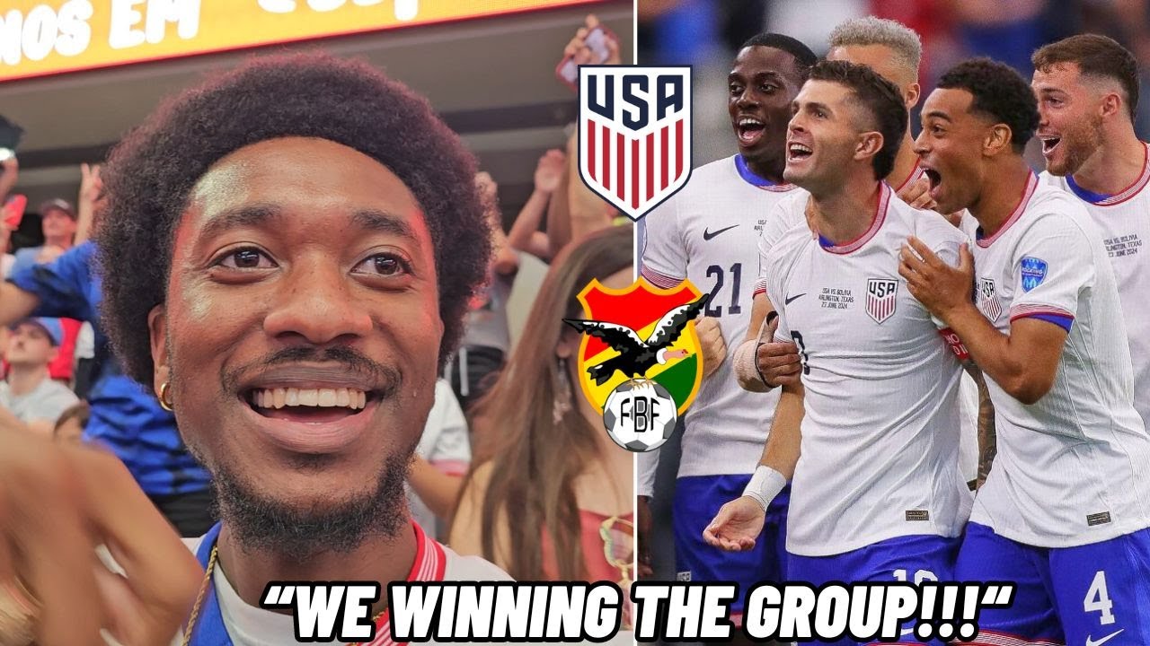 PULISIC HITS STUNNING GOLAZO TO LEAD USA TO VICTORY IN COPA AMERICA OPENER 🤯 (USA vs Bolivia)