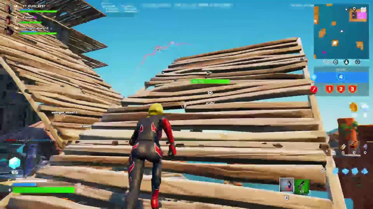 بث فورت فله ادري انه بدري بس اسف
