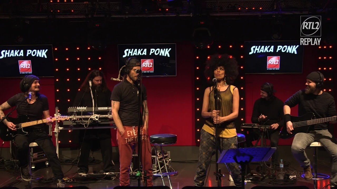 Shaka Ponk - Whole Lotta Rosie (AC/DC) - Live dans #LeDriveRTL2