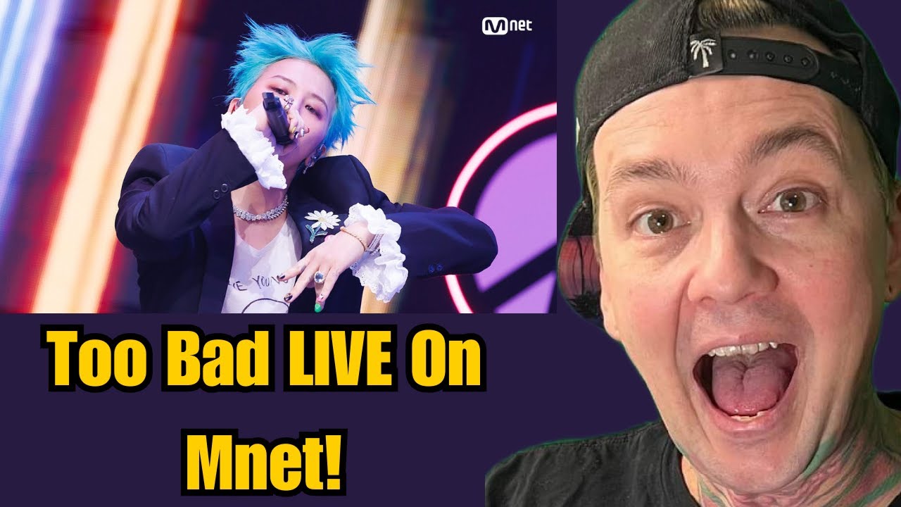 G-Dragon - Too Bad ( Reaction ) LIVE ON MNET