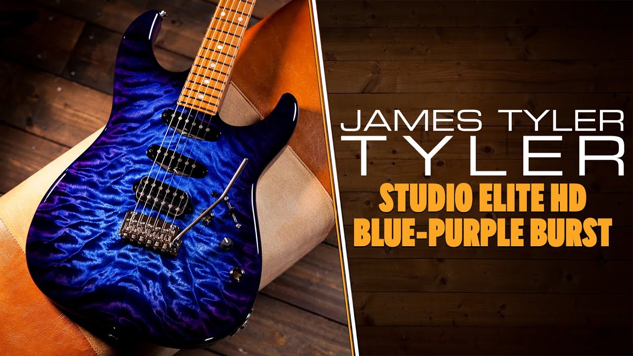 James Tyler Guitars | Studio Elite HD - Blue-Purple Burst