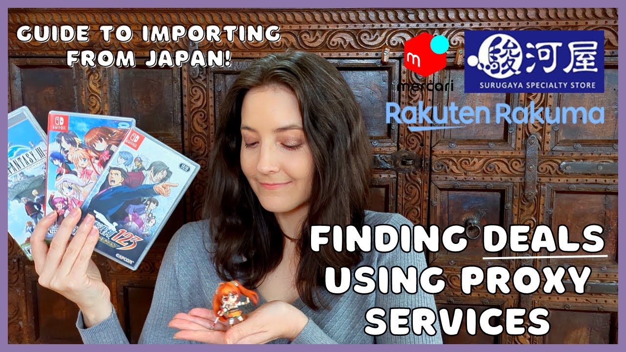 How to Find Japanese ENGLISH Game & Merch DEALS | Proxy Service Buying Guide