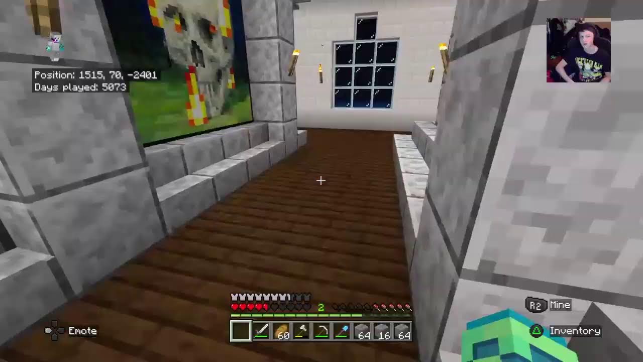 Playing minecraft Elevate SMP Ep1