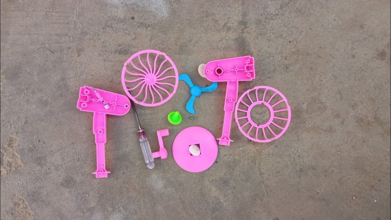 Hand Toy Fan Full Repair | Easy Gear Fix
