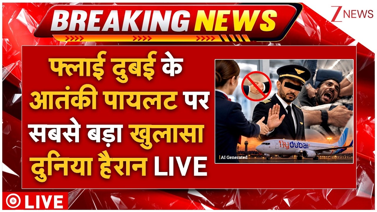 Big Reveal On Fly Dubai Terrorist LIVE: फ्लाई दुबई के आतंकी पायलट परसबसे बड़ा खुलासा LIVE