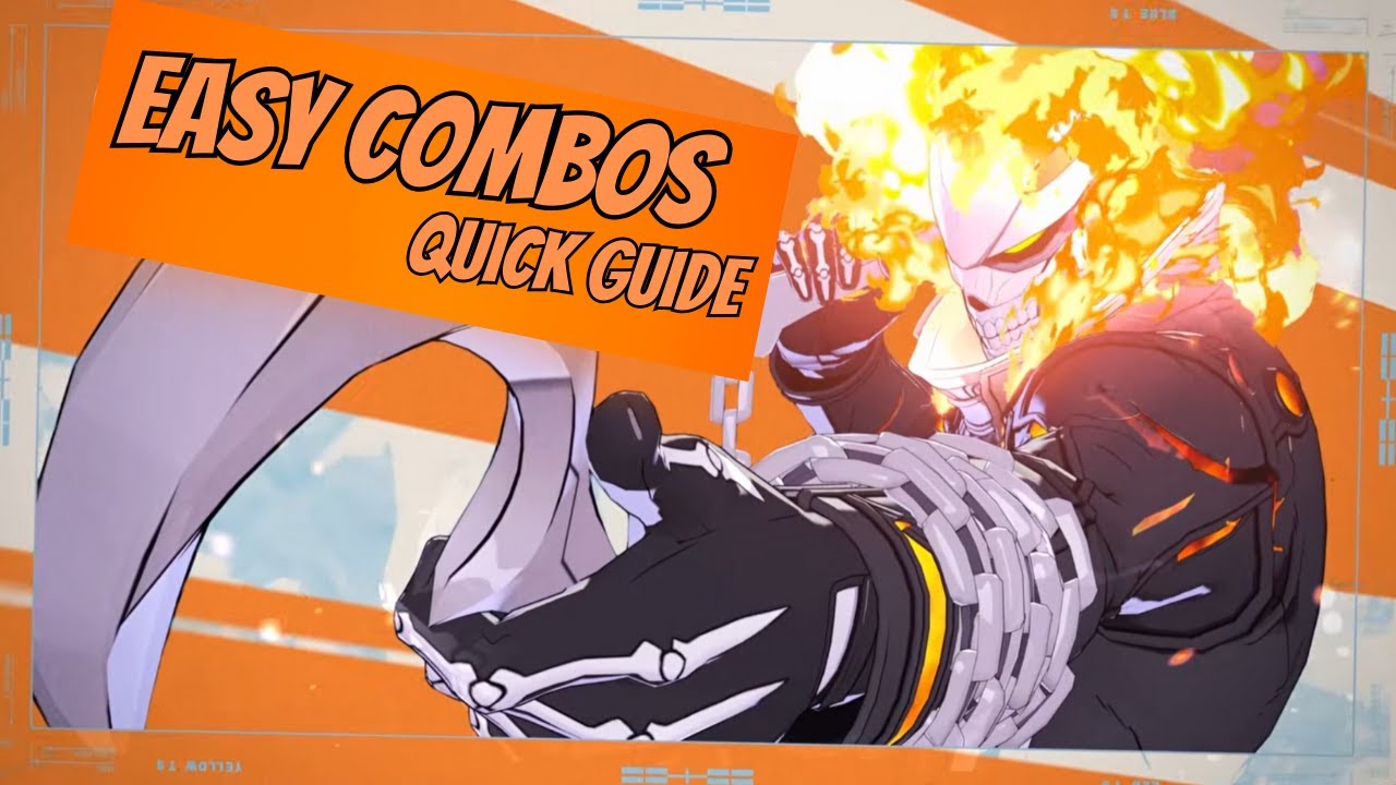 Ghost Rider Quick Combo Guide - Build Your Own Combos [Marvel Tokon]