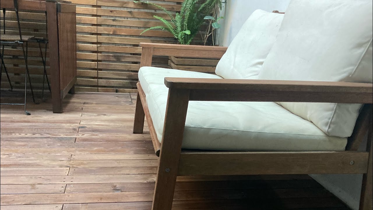 Instalación Suelo de madera en el Exterior |Patio,DIY |paso a paso