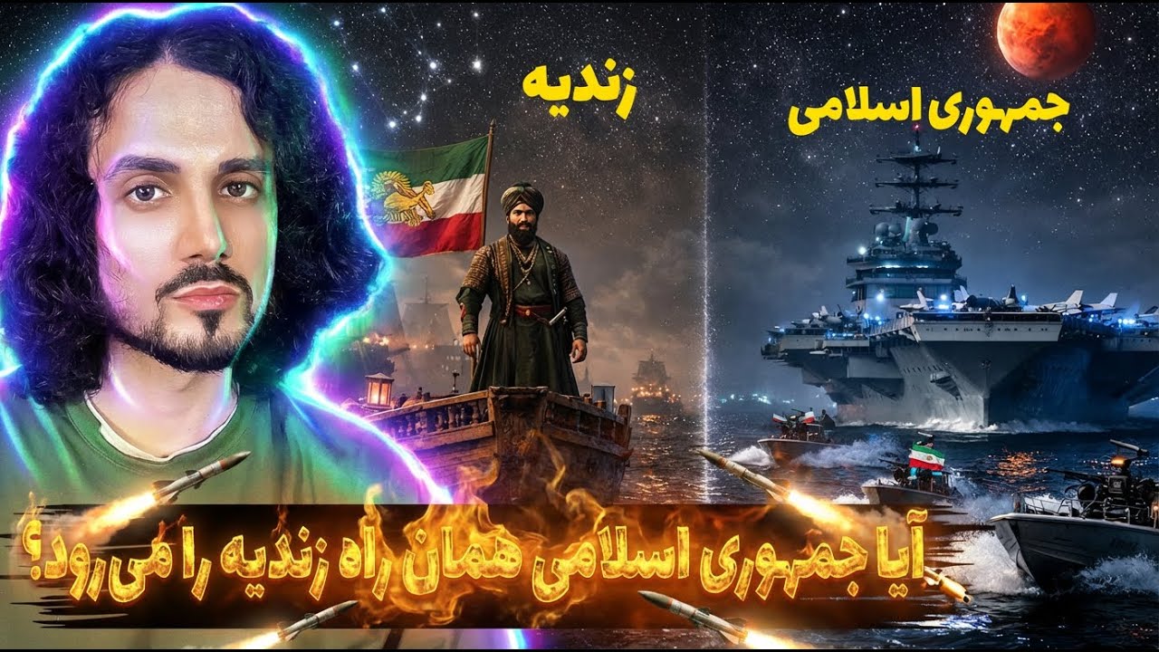 پیروز جنگ دریایی بین ایران و ایالات متحده کیست؟ آیا جمهوری اسلامی همانند حکومت زندیه عمل میکنه؟