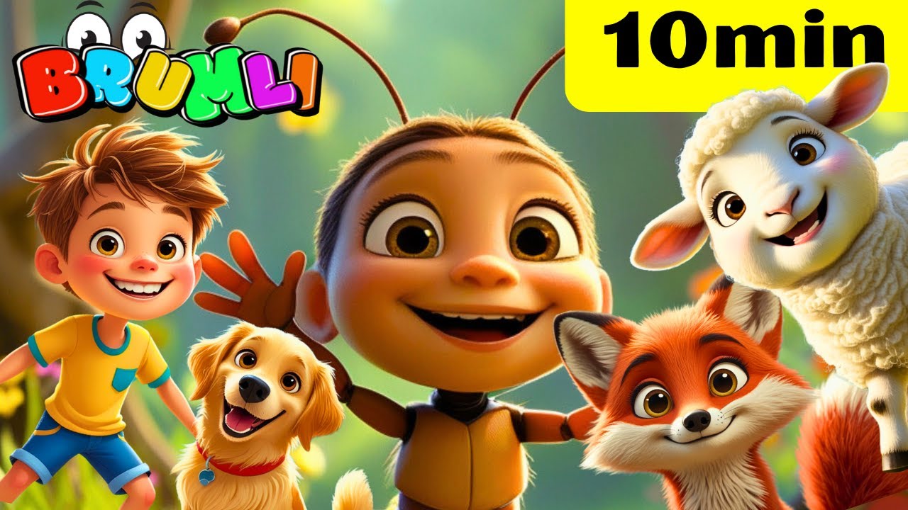 POLÁMAL SE MRAVENEČEK / MIX dětských písniček / 10minut českých písniček