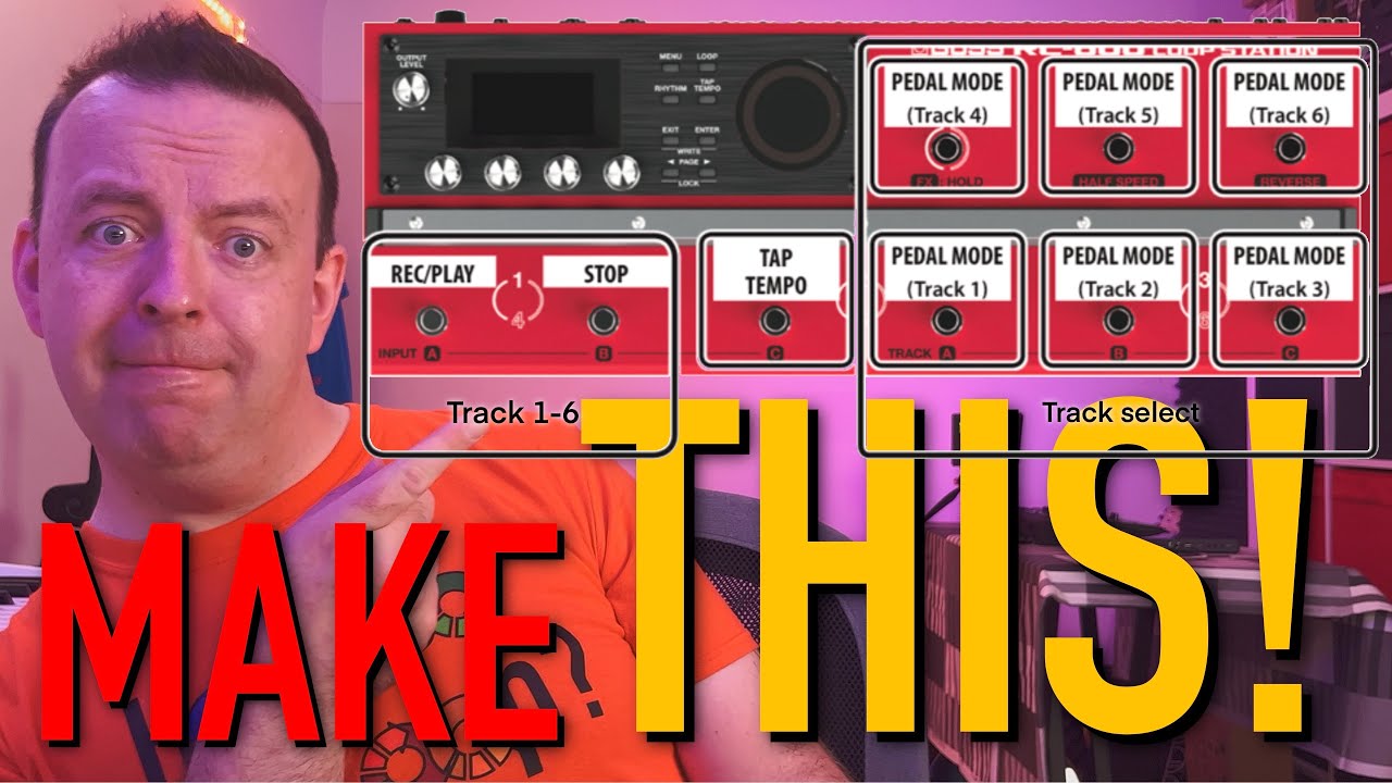 Boss RC-600 - Ed Sheeran CHEWIE Looper Setup