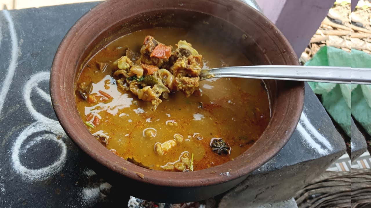 பாரம்பரிய மட்டன் குழம்பு அப்பெல்லாம் அம்மா இப்படி தான் வைப்பாங்க...