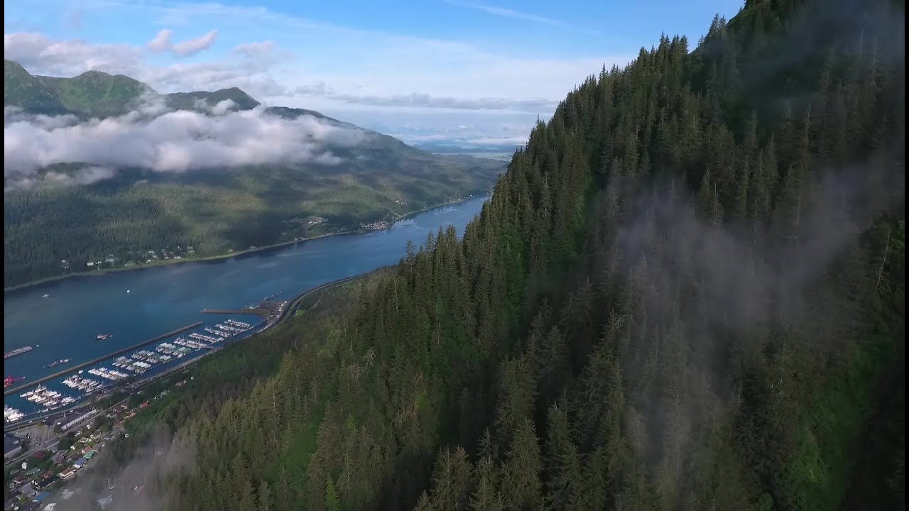 Juneau - A drone film over Juneau, Alaska
