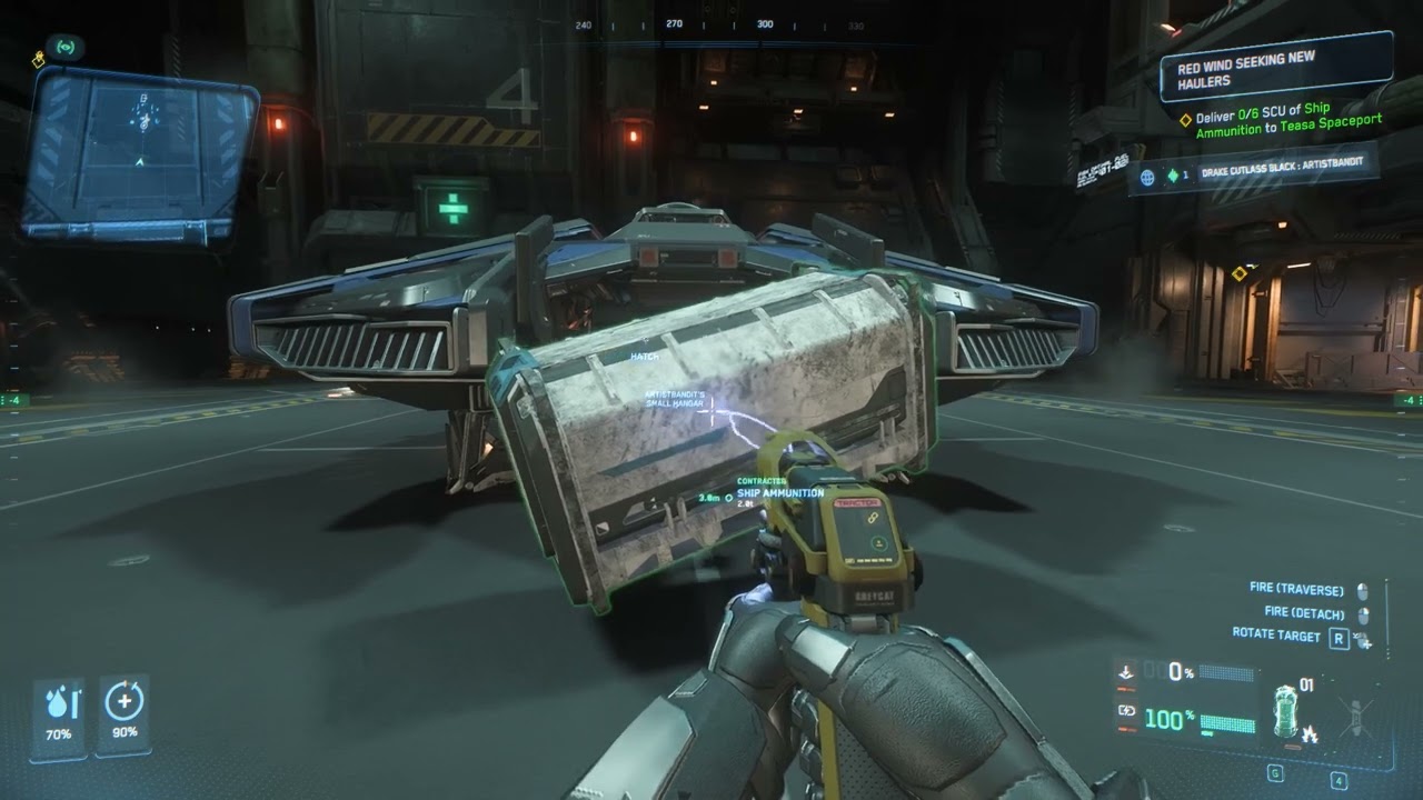 Star Citizen, fiz minha primeira entrega de mercadorias!!