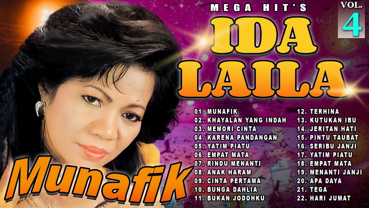 Mega Hit's Ida Laila Vol. 4 | Munafik | Khayalan Yang Indah | Memori Cinta