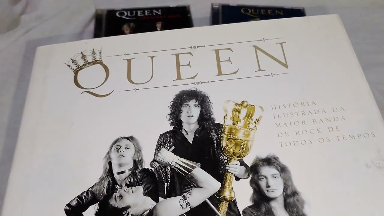 Minha Coleção | QUEEN - HISTÓRIA ILUSTRADA DA MAIOR BANDA DE ROCK DE TODOS OS TEMPOS 