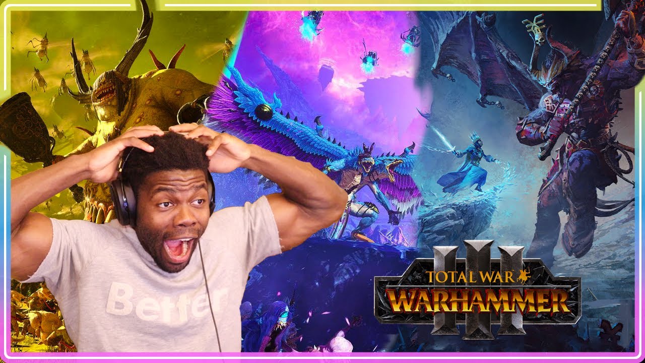 Total War: WARHAMMER III | РЕАКЦИЯ НА КИНОФИЛЬМЫ И ТРЕЙЛЕРЫ!!!