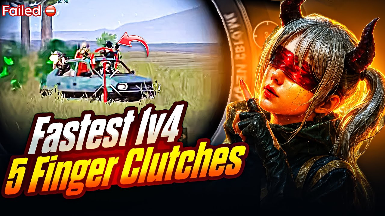 5 FINGER FEELS ILLEGAL🤯 | 60FPS FASTEST 5 FINGER PLAYER 🥶