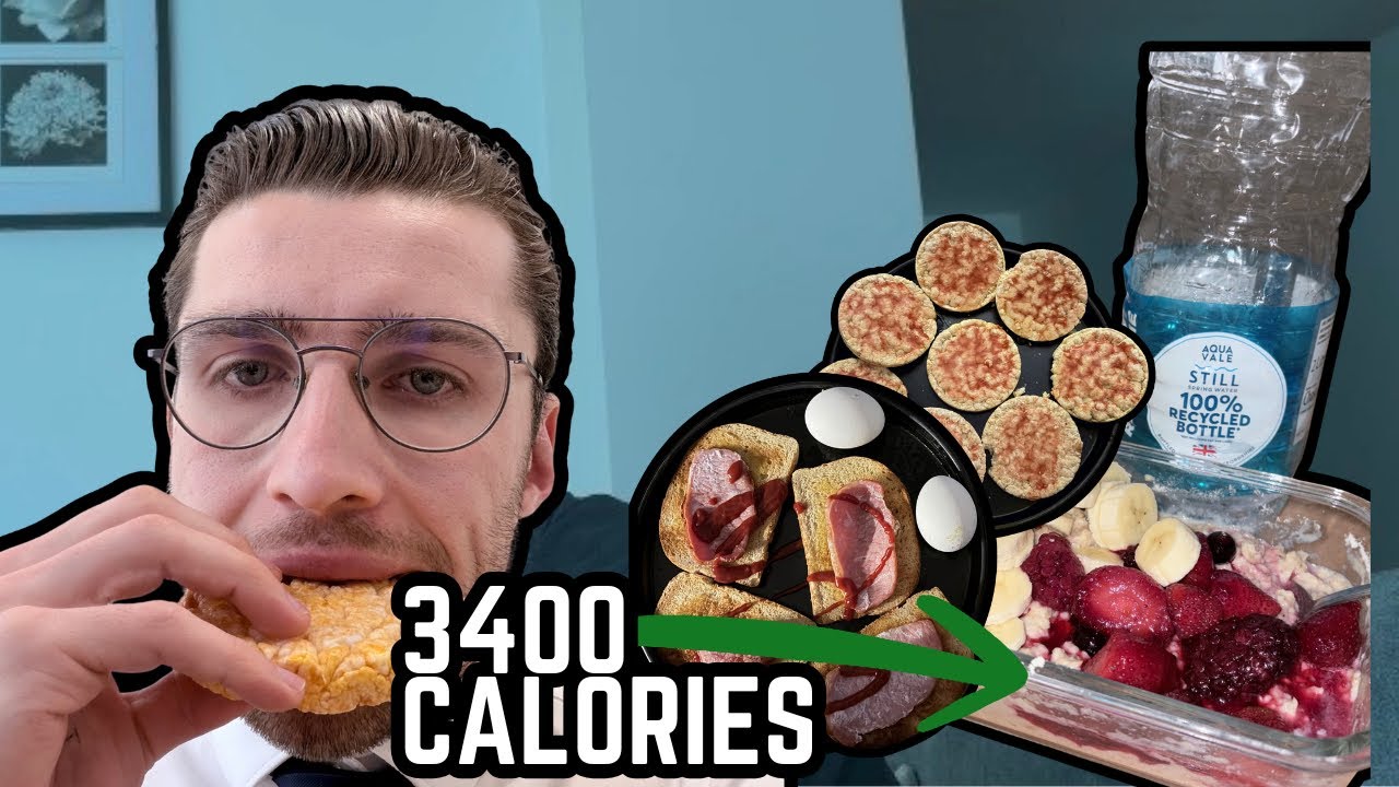 Full Day of Eating - legs, eggs and 5 weeks before prep 