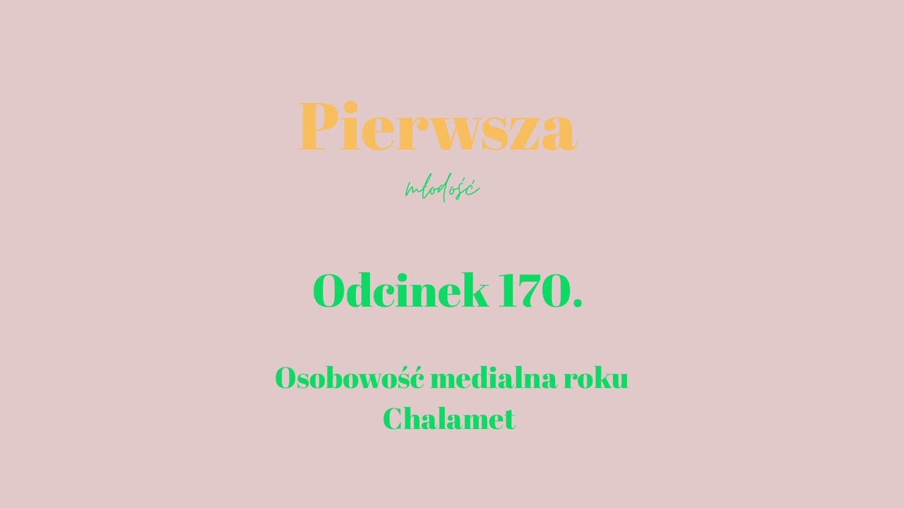 Pierwsza Młodość #170
