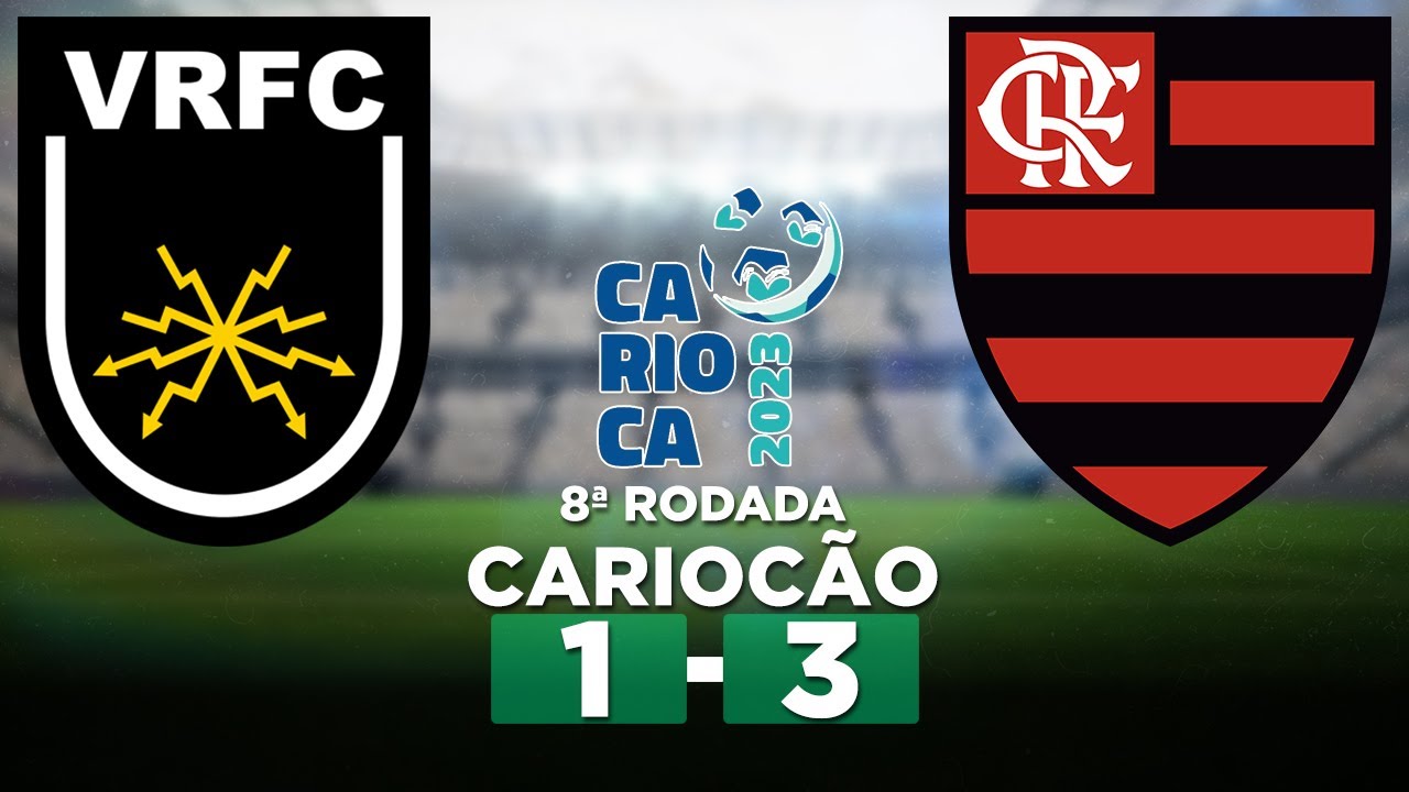 VOLTA REDONDA 1 x 3 FLAMENGO Campeonato Carioca 2023 8&ordf; Rodada | Narra&ccedil;&atilde;o
