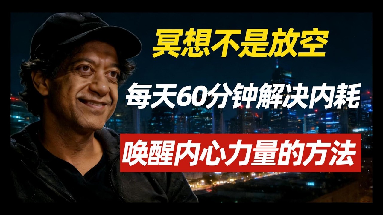 冥想的力量：冥想不是 “放空”，是让你掌控自己的情绪 纳瓦尔 Naval