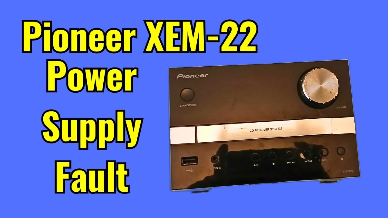 Pioneer XEM-22 No Power/Dead