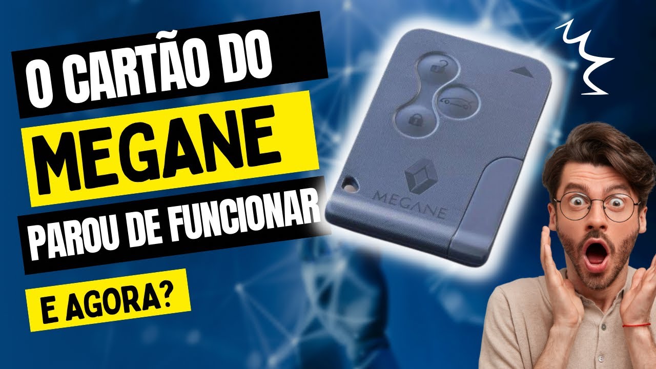Como consertar o cartão do Renault Megane #renault #megane