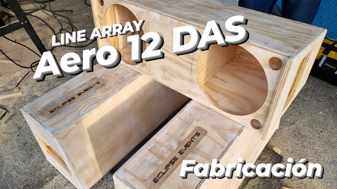 Line Array Aero12 DAS Fabricación!🔥🔥🔥