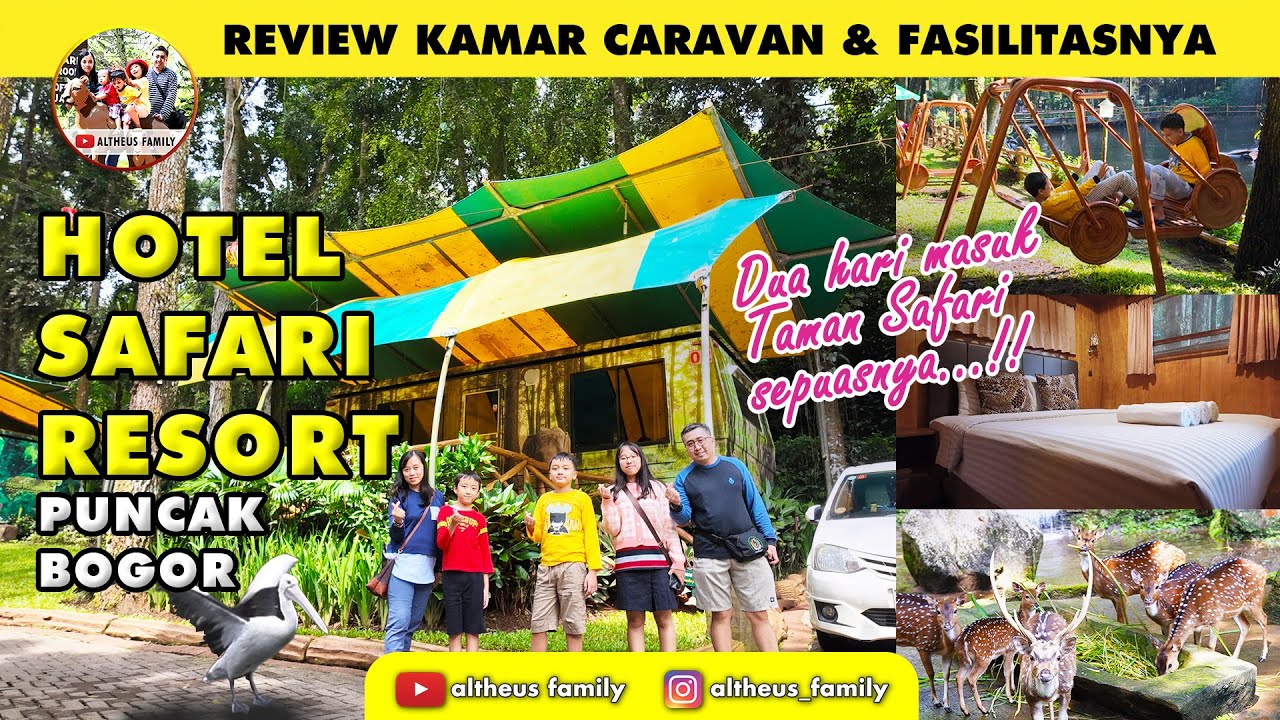 Tips dapat Tiket Murah Taman Safari | Review Hotel Safari Resort Puncak Bogor