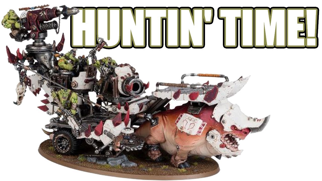BIG RIG HAULING!! // Warhammer 40K Orks Da Big Hunt Detachment Discussion