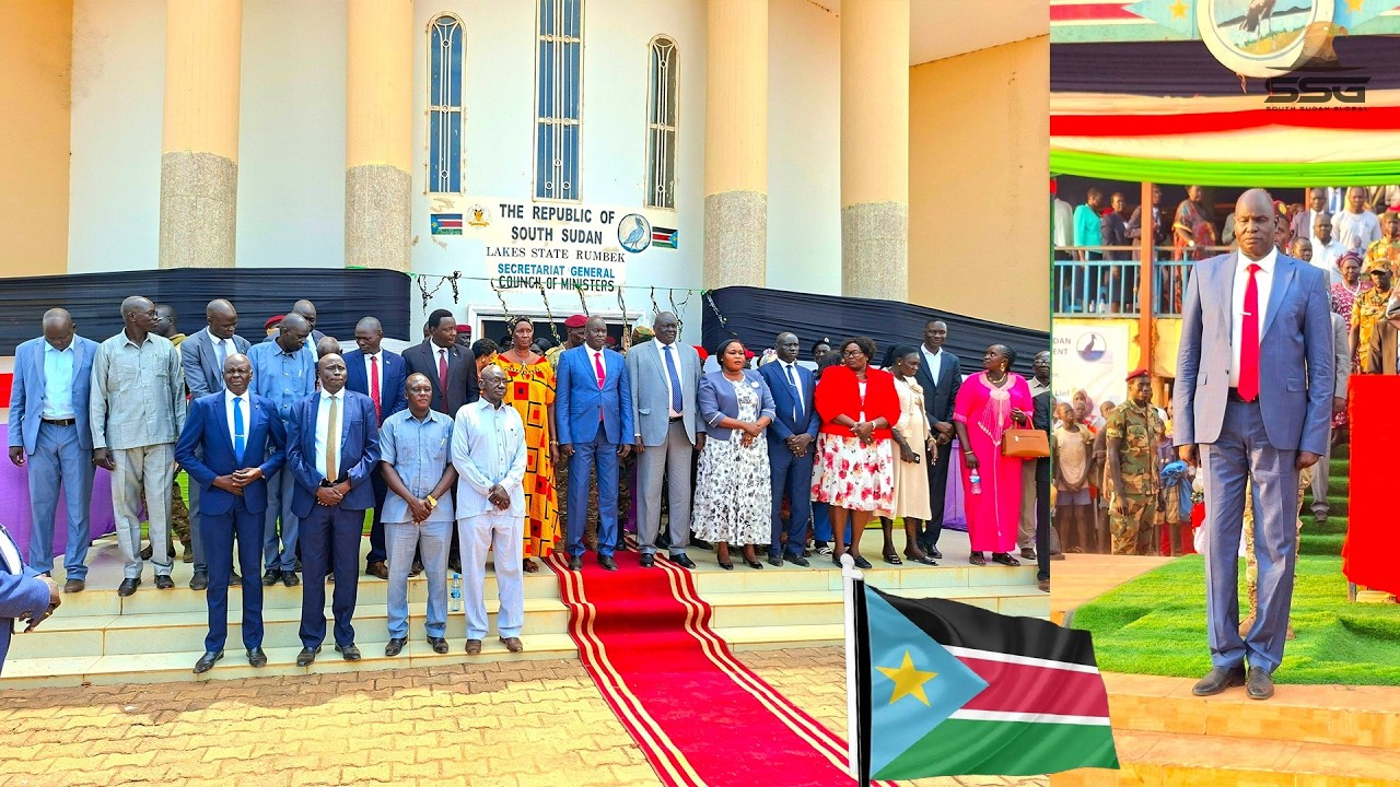 Governor Lakes State, New Governor's Rally After the Handover of Office and Assets to New Governor