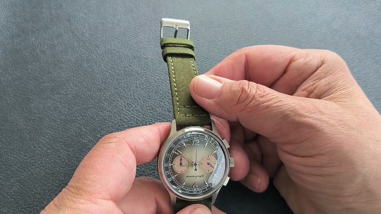 Pilot Chronograph mit Seiko VK64