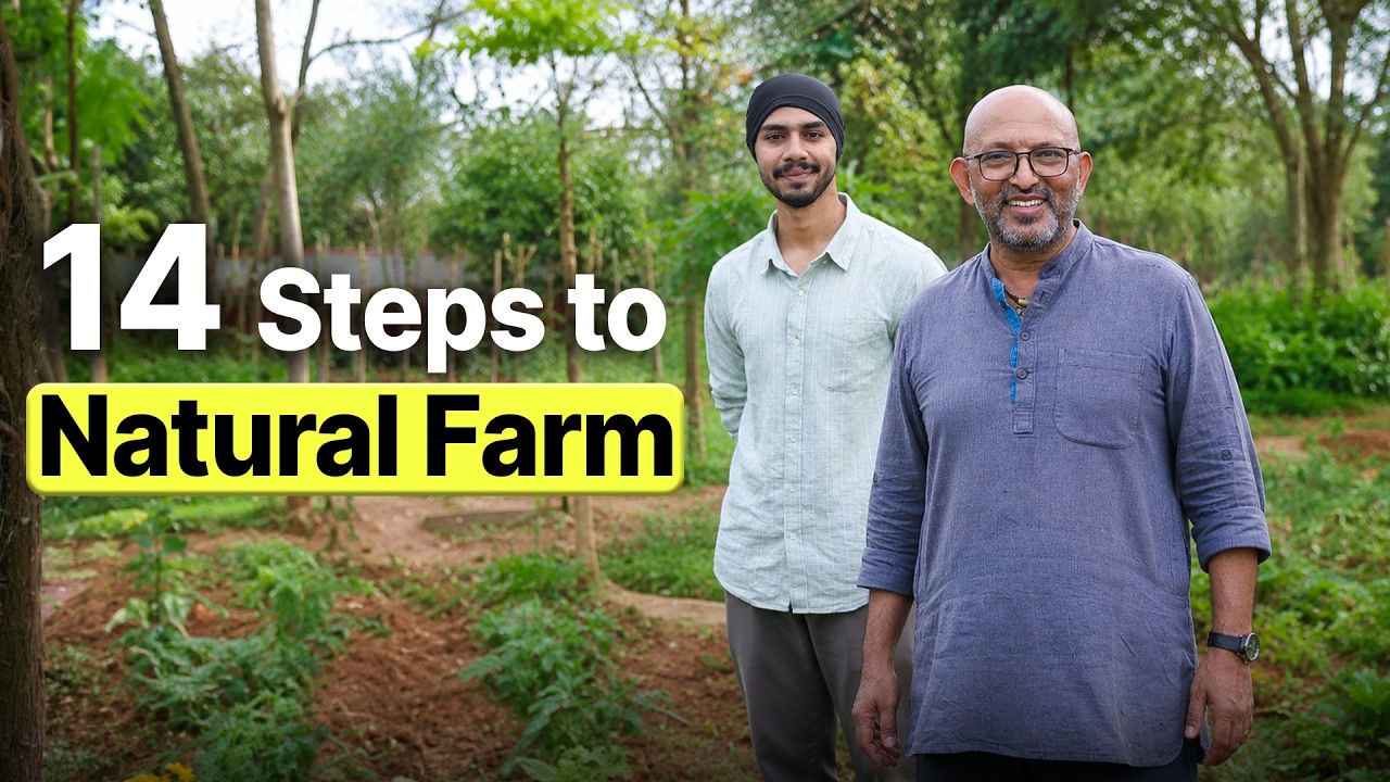 2 साल में 6.5 Acres की 5-Layer Natural Farm | Google Engineer की Zero Budget Farming Tour