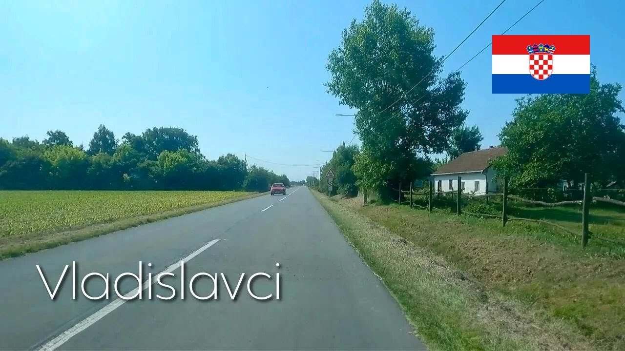 Vožnja kroz Slavoniju - Vladislavci | Hrvatska (4. lipnja 2023)