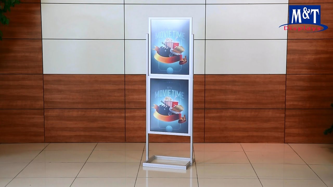 Portable Eco Infoboard 2 Tier