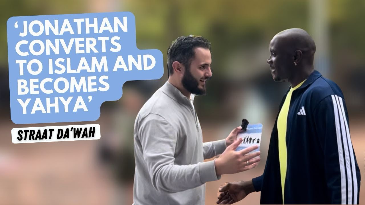 CONVERTING TO ISLAM ON STREET IN A FEW MINUTES!!!