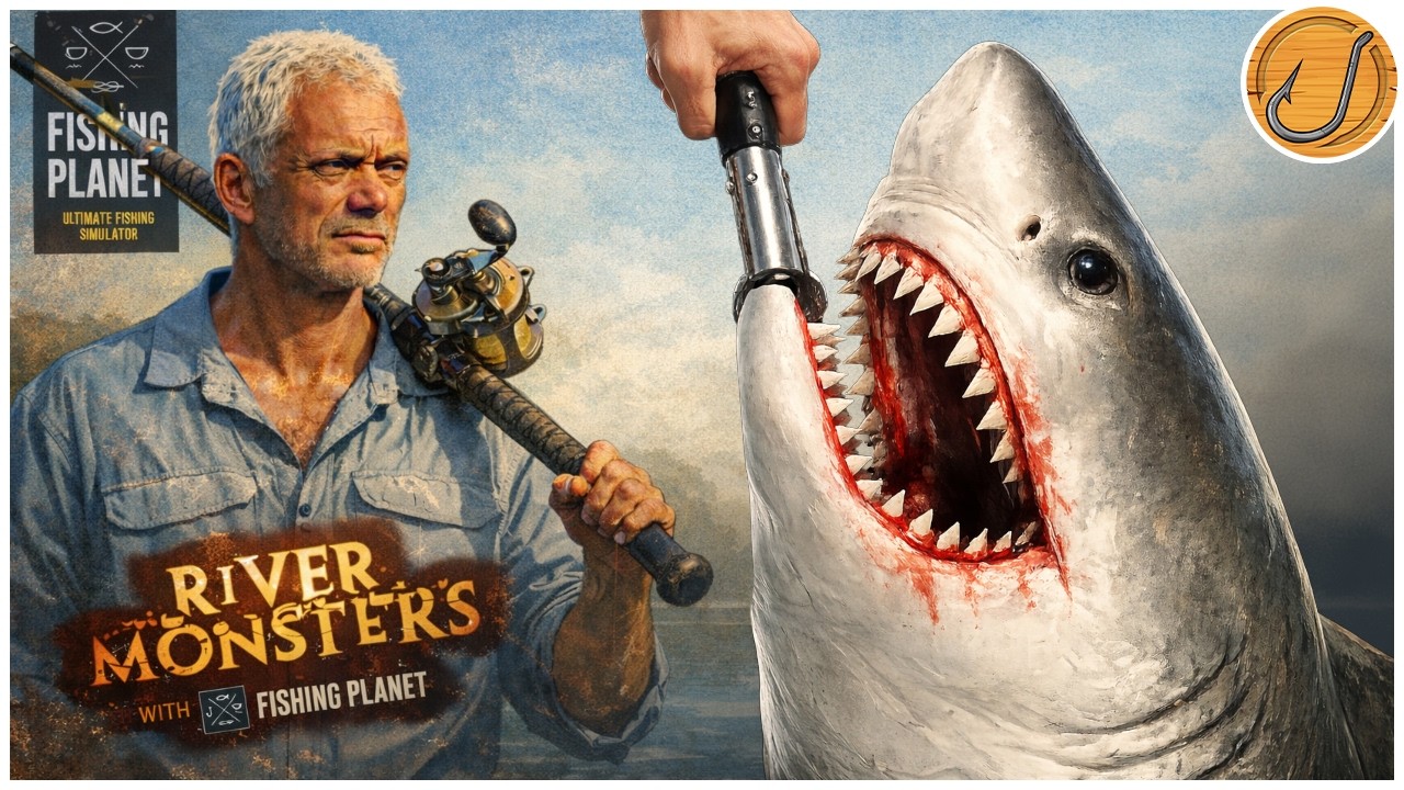 The Bull Shark! Amazonian Maze Fishing Planet | River Monsters (S.1 E.6)