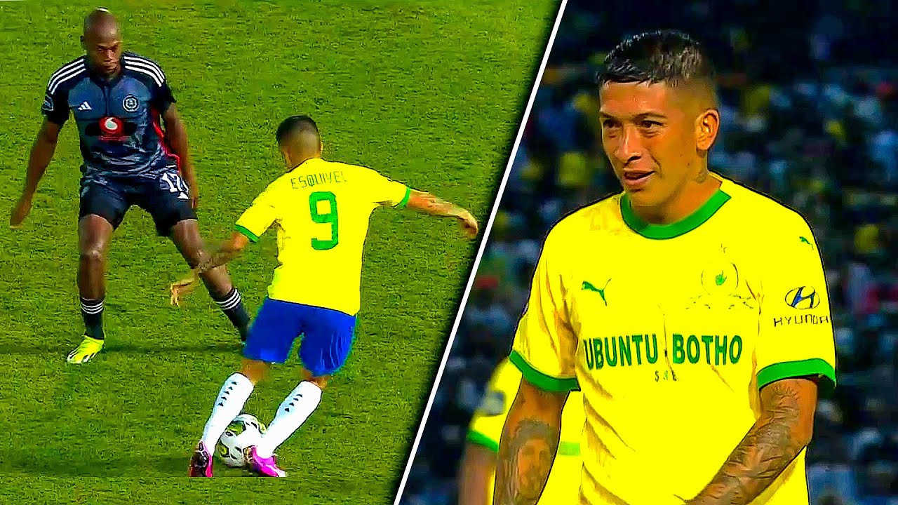 Matias Esquivel Makes His Mamelodi Sundowns DEBUT |Matias Esquivel Vs Orlando Pirates