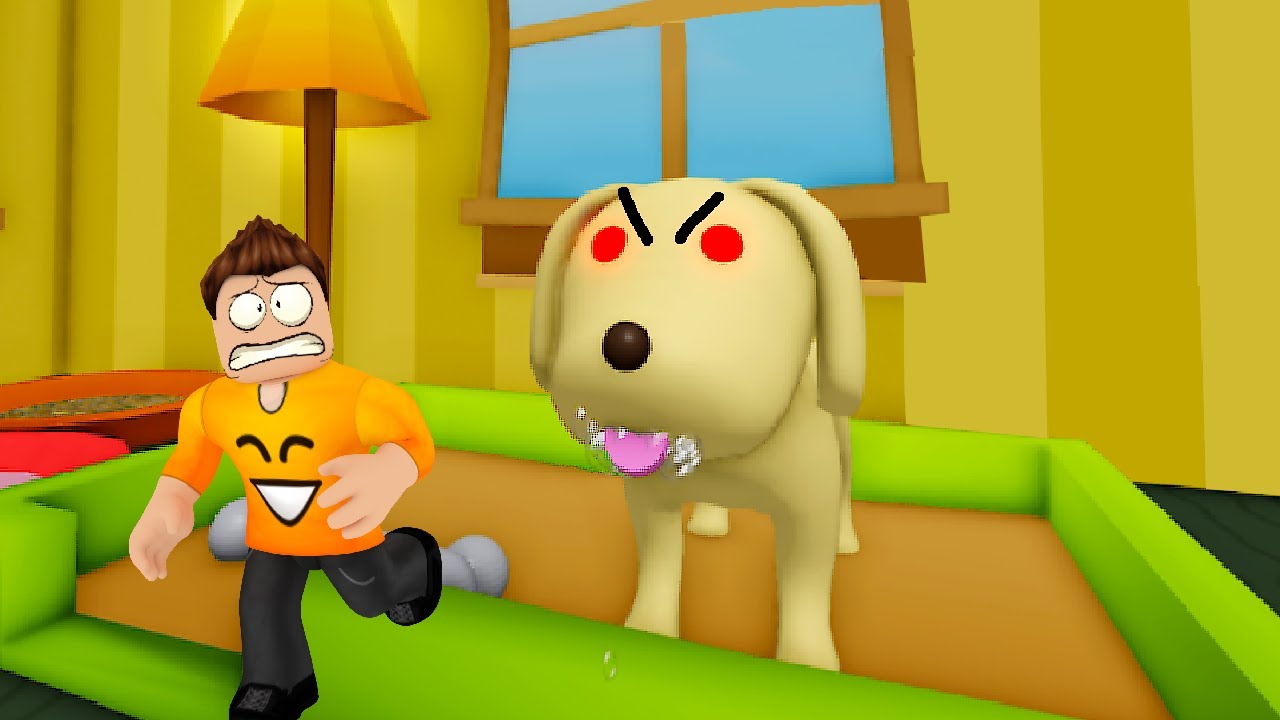 UCIEKNIJ PRZED ZŁYM PSEM BARKY w Roblox!
