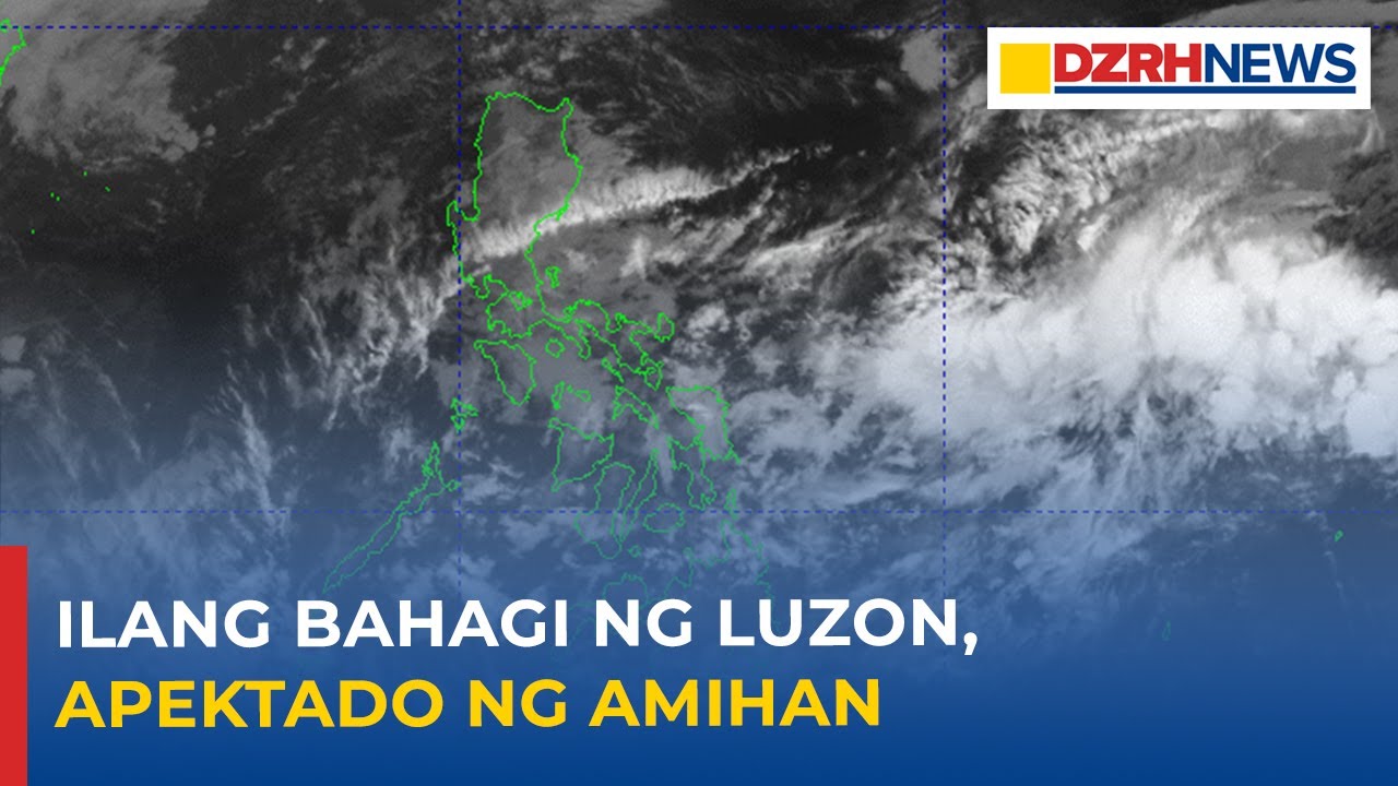Shearline, patuloy na magpapa-ulan sa Visayas at Mindanao; ilang bahagi ng Luzon, apektado ng amihan