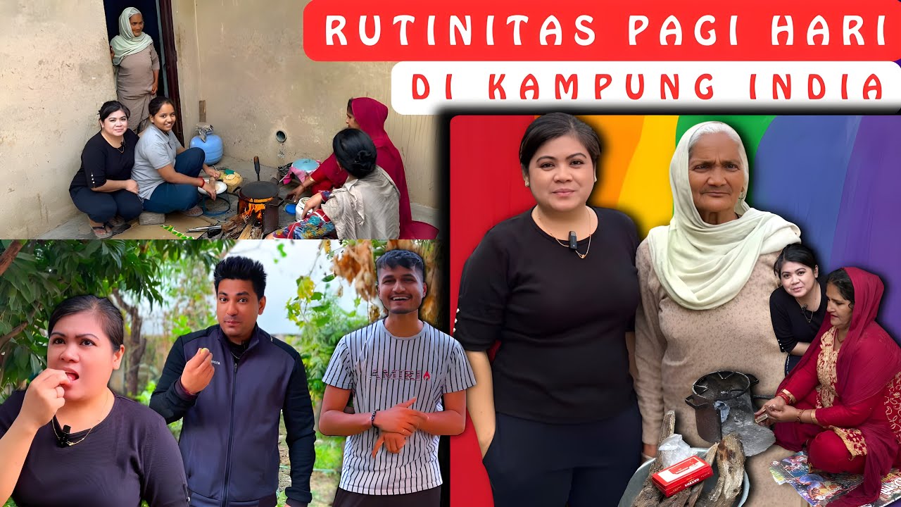 Rutinitas Pagi Hari Di Kampung India‼️Masak Aloo Parantha‼️Roti Kentang‼️Tinggal Di India